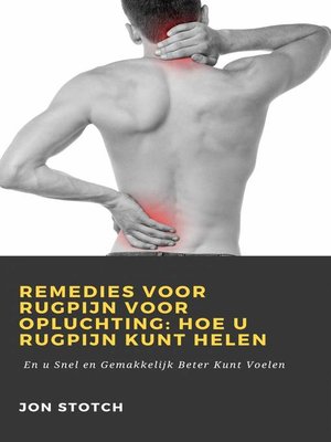cover image of Remedies voor Rugpijn voor Opluchting